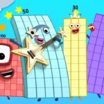 Learn To Count – Land of Big Numbers! 1 Hour Compilation | 123 – Cartoon For Kids | Numberblocks - Kingdom Kids Zone, Little Learners - Numberblocks