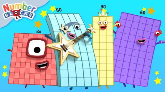 Learn To Count – Land of Big Numbers! 1 Hour Compilation | 123 – Cartoon For Kids | Numberblocks - Kingdom Kids Zone, Little Learners - Numberblocks