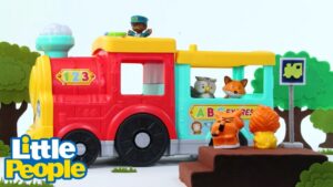 Little People Toys! | Animal Train! - Kids TV Series, Kingdom Kids Zone - Little People - Fisher Price