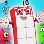 Counting with Colors! | Learn to count 12345 – math cartoons | @Numberblocks - Kingdom Kids Zone, Little Learners - Numberblocks