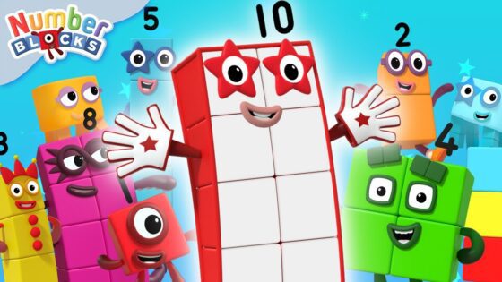 Counting with Colors! | Learn to count 12345 – math cartoons | @Numberblocks - Kingdom Kids Zone, Little Learners - Numberblocks