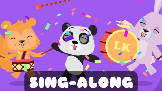 Oh When The Saints Go Marching In (with lyrics) - Kingdom Kids Zone, Sing With Me - Listener Kids