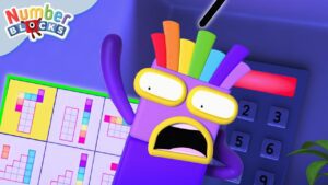 Lazer Maze Rectangle Challenge | Full Episode | 123 – Learn to Count | @Numberblocks - Kingdom Kids Zone, Little Learners - Numberblocks