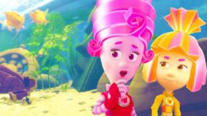 Pirahna Attack! | The Fixies | Animation for Kids - Kingdom Kids Zone, Little Learners - The Fixies