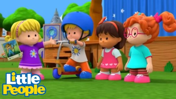 Fisher Price Little People | Scooter Skills! | New Episodes | Kids Movie - Kids TV Series, Kingdom Kids Zone - Little People - Fisher Price