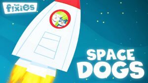Dogs in Space? 🚀 | The Fixies | Animation for Kids - Kingdom Kids Zone, Little Learners - The Fixies