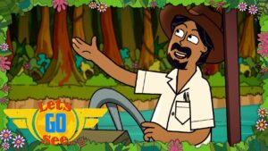 Let's Sing Along to the Rainforest Song! | Music | Songs | Cartoons for Kids | @LetsGoSee - Kingdom Kids Zone, Little Learners - Let's Go See