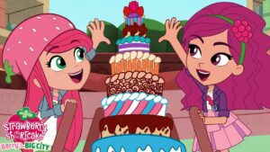 Strawberry Shortcake π Strawberry and the Gigantic Cake! π Cartoons For Kids π Season 3 - Kids TV Series, Kingdom Kids Zone - Strawberry Shortcake - WildBrain