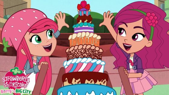 Strawberry Shortcake 🍓 Strawberry and the Gigantic Cake! 🍓 Cartoons For Kids 🍓 Season 3 - Kids TV Series, Kingdom Kids Zone - Strawberry Shortcake - WildBrain