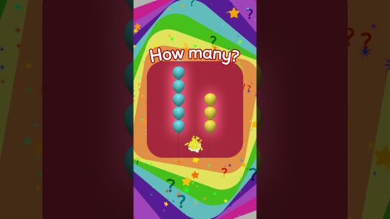 How many balloons are in this video? | Maths for Kids | @Numberblocks - Kingdom Kids Zone, Little Learners, Shorts - Numberblocks