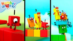 Pattern Palace and Summer Fun | Learn to Count | @Numberblocks - Kingdom Kids Zone, Little Learners - Numberblocks