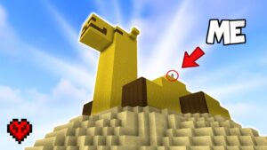 I Built Minecraft's Largest BAMBOO CAMEL - Gameplay, Kingdom Kids Zone, Minecraft - CringyGull