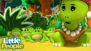 Fisher Price Little People | Froggy Friends | New Episodes | Kids Movie - Kids TV Series, Kingdom Kids Zone - Little People - Fisher Price