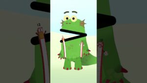 Blockzilla meets more numbers! | Maths for Kids | @Numberblocks - Kingdom Kids Zone, Little Learners, Shorts - Numberblocks