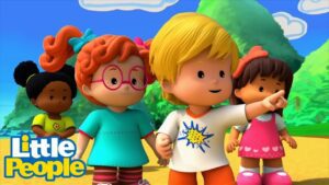 Learn and Play Together!⭐ Little People – Fisher Price ⭐ 2 Hour Special! - Kids TV Series, Kingdom Kids Zone - Little People - Fisher Price