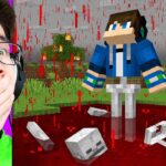 I Scared My Friend with BLOOD RAIN in Minecraft - Gameplay, Kingdom Kids Zone, Minecraft - EYstreem