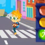 Learn how to cross the street! 🚦 | The Fixies | Animation for Kids - Kingdom Kids Zone, Little Learners - The Fixies
