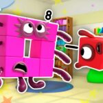 Hiccups and Sneezes! | Learn to Count | 123 – Numbers Cartoon For Kids | @Numberblocks - Kingdom Kids Zone, Little Learners - Numberblocks