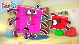 Hiccups and Sneezes! | Learn to Count | 123 – Numbers Cartoon For Kids | @Numberblocks - Kingdom Kids Zone, Little Learners - Numberblocks