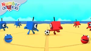 Exciting football highlights | Learn to count | 30 mins of Maths for Kids | @Numberblocks - Kingdom Kids Zone, Little Learners - Numberblocks
