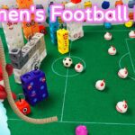 Special Women's Football World Cup Adventure | DIY Craft Stadium | Learn to Count 123 | Numberblocks - Kingdom Kids Zone, Little Learners - Numberblocks