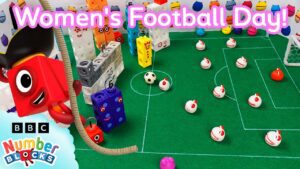 Special Women's Football World Cup Adventure | DIY Craft Stadium | Learn to Count 123 | Numberblocks - Kingdom Kids Zone, Little Learners - Numberblocks