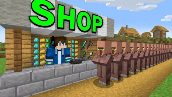 Why I Opened a STORE in Minecraft… - Gameplay, Kingdom Kids Zone, Minecraft - EYstreem