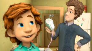 Baking with Dad! A Surprise for Mom 🧁 | The Fixies | Animation for Kids - Kingdom Kids Zone, Little Learners - The Fixies