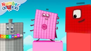 Count Numbers 0 to 1,000,000 | Learn To Count | @Numberblocks - Kingdom Kids Zone, Little Learners - Numberblocks