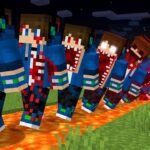 Minecraft, But Your Deaths = SCARY - Gameplay, Kingdom Kids Zone, Minecraft - EYstreem