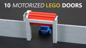 Building 10 Motorized Lego Doors - Kids (6-9), Kingdom Kids Zone - Brick Experiment Channel