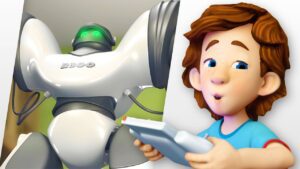 Tom's Birthday Adventure with his New Robot! | The Fixies | Animation for Kids - Kingdom Kids Zone, Little Learners - The Fixies