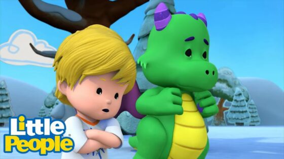 Little People Mini Adventures | Chilly Dragon! | Kids Cartoons - Kids TV Series, Kingdom Kids Zone - Little People - Fisher Price