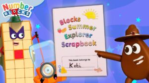 Numberblocks Explorers Scrapbook | Summer Makes | Numberblocks, Alphablocks & Colourblocks - Kingdom Kids Zone, Little Learners - Numberblocks