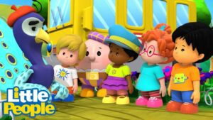 Little People Mini Adventures | Peacock Party! | Kids Cartoons - Kids TV Series, Kingdom Kids Zone - Little People - Fisher Price
