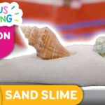 CURIOUS CRAFTING🖍✂️ Sand Slime 🐚 Season 2 Fun Arts & Crafts For Kids | TVOkids - Kingdom Kids Zone, Little Learners - TVOkids Preschool