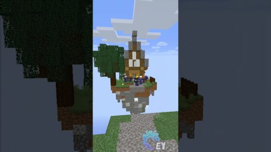 The Story of How Skywars Were Made… - Gameplay, Kingdom Kids Zone, Minecraft - EYstreem