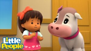 Little People Mini Adventures | Don't Cry Little Cow! | Kids Cartoons - Kids TV Series, Kingdom Kids Zone - Little People - Fisher Price