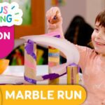 CURIOUS CRAFTING🖍✂️ Marble Run ☄️ Season 2 Fun Arts & Crafts For Kids | TVOkids - Kingdom Kids Zone, Little Learners - TVOkids Preschool