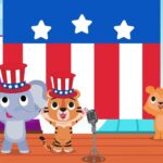 America The Beautiful (For kids) - Kingdom Kids Zone, Sing With Me - Listener Kids