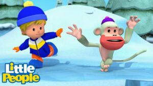 Little People Mini Adventures | Acting Icy, Can be Dicey! | Kids Cartoons - Kids TV Series, Kingdom Kids Zone - Little People - Fisher Price