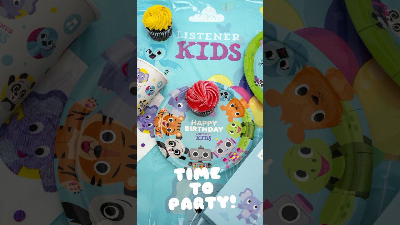 Listener Kids Birthday Party Decorations! - Kingdom Kids Zone, Shorts, Sing With Me - Listener Kids