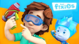 Tom Thomas' Toy-Gun: Can it be Fixed? 🔫 | The Fixies | Animation for Kids - Kingdom Kids Zone, Little Learners - The Fixies