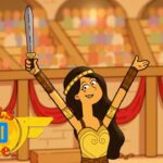 The Great Gladiator Chase! | Full Episode | Cartoons for Kids | @LetsGoSee - Kingdom Kids Zone, Little Learners - Let's Go See