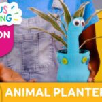 CURIOUS CRAFTING🖍✂️ Animal Planters 🌿 Season 2 Fun Arts & Crafts For Kids | TVOkids - Kingdom Kids Zone, Little Learners - TVOkids Preschool