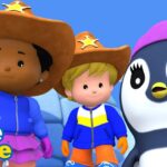 Little People Mini Adventures | Chilly Cowboys! | Kids Cartoons - Kids TV Series, Kingdom Kids Zone - Little People - Fisher Price