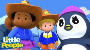 Little People Mini Adventures | Chilly Cowboys! | Kids Cartoons - Kids TV Series, Kingdom Kids Zone - Little People - Fisher Price