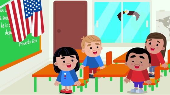 Pledge Of Allegiance - Kingdom Kids Zone, Sing With Me - Listener Kids
