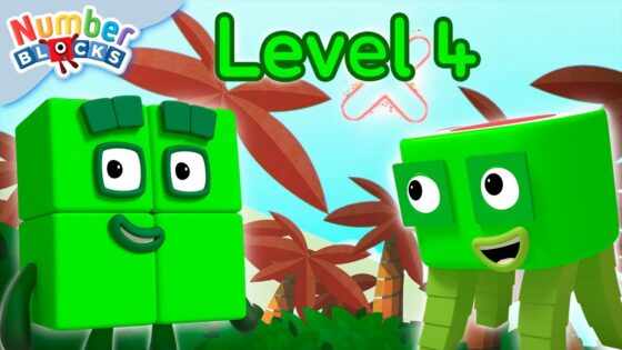 Multiplication – Level 4 | Learn to Count – 123 | Maths Cartoons for Kids | @Numberblocks - Kingdom Kids Zone, Little Learners - Numberblocks