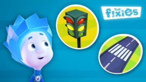 Nolik Learns about Traffic Rules 🚦 | The Fixies - Kingdom Kids Zone, Little Learners - The Fixies